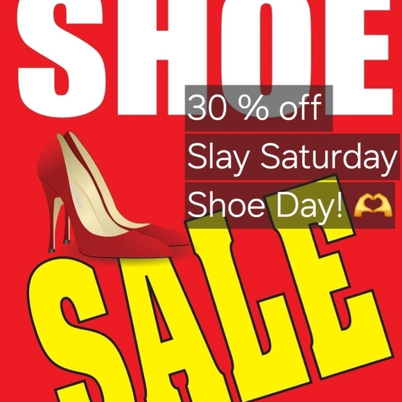 Shop My 75 Plus Pairs Of Shoes On SLAY Shoe Saturday!! 🫶 Kat Happy Poshing - Picture 1 of 1